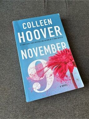 November 9th by Colleen Hoover Novel Book